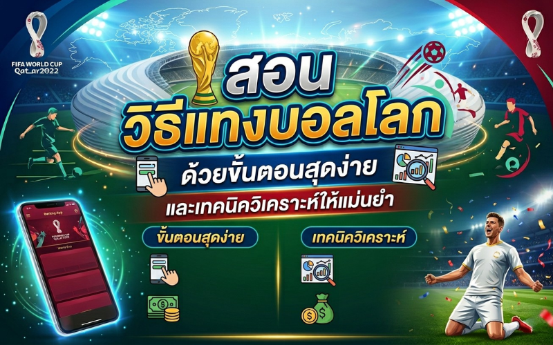 วิธีแทงบอลโลก